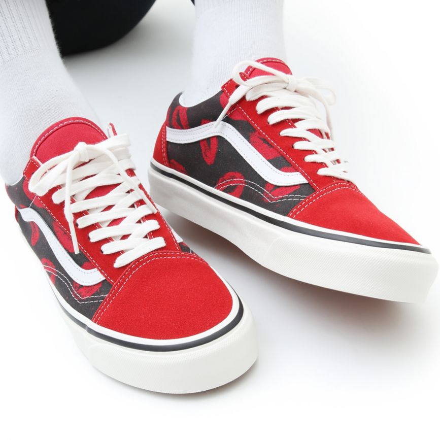 Vans Anaheim Factory Old Skool 36 DX Kengät Punainen | VN225A9CM36