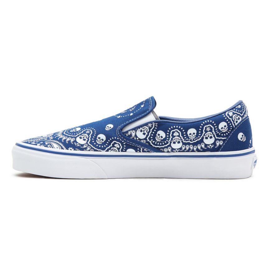 Vans Bandana Classic Slip-On Kengät Sininen | VN172C6PK46