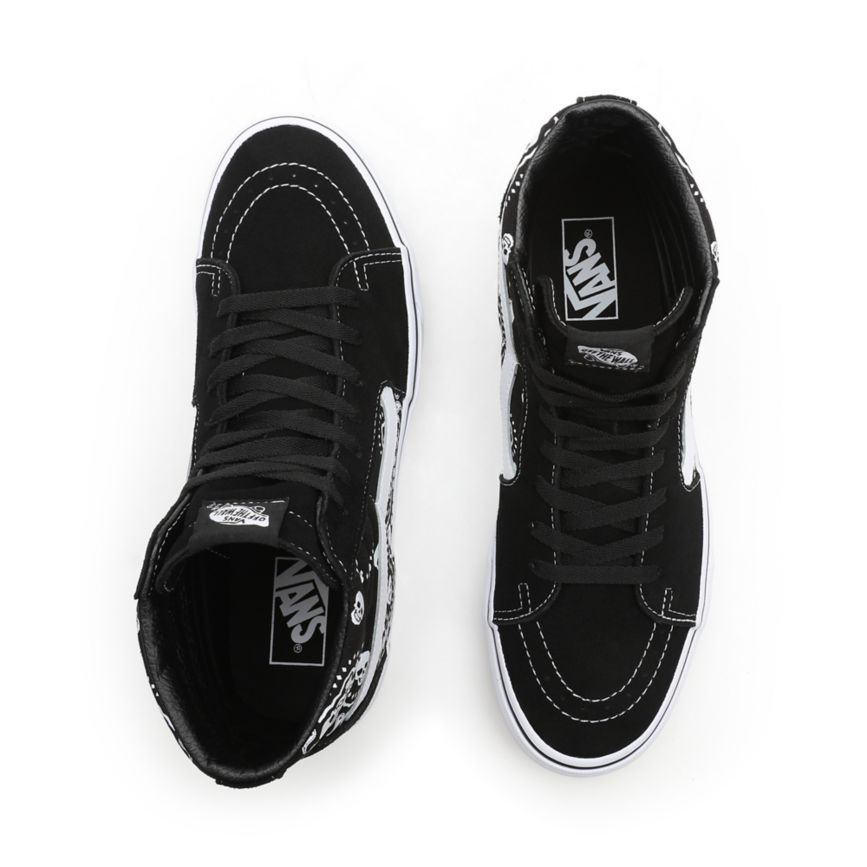 Vans Bandana SK8-Hi Kengät Mustat | VN169N3NK82