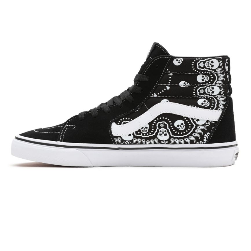 Vans Bandana SK8-Hi Kengät Mustat | VN169N3NK82