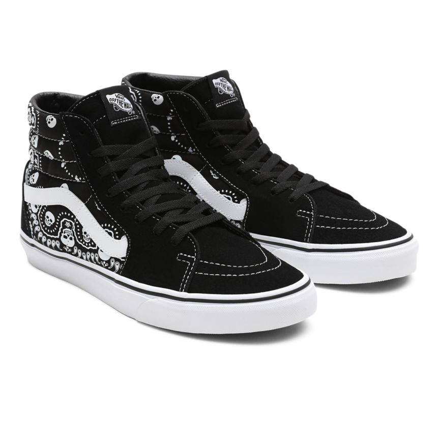 Vans Bandana SK8-Hi Kengät Mustat | VN169N3NK82