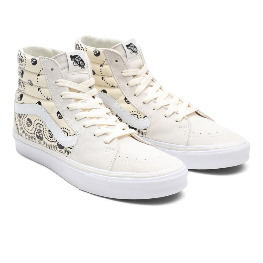 Vans Bandana SK8-Hi Kengät Valkoinen | VN035B1HU61