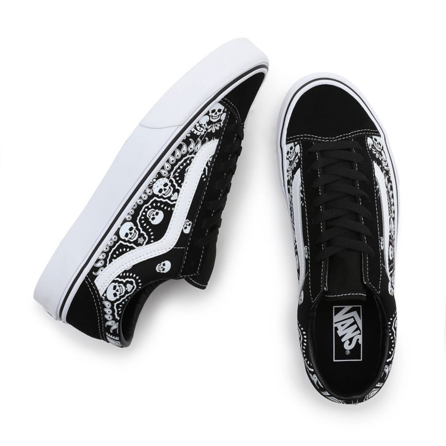 Vans Bandana Tyyli 36 Kengät Mustat | VN063T4LX71