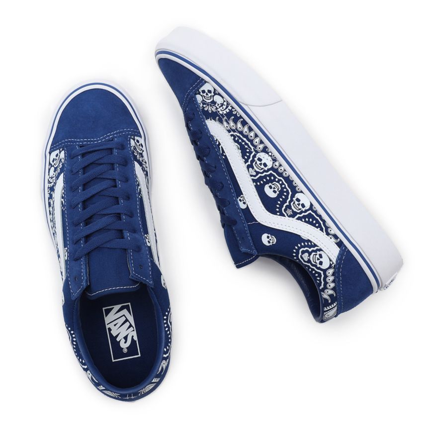 Vans Bandana Tyyli 36 Kengät Sininen | VN219D6RK61