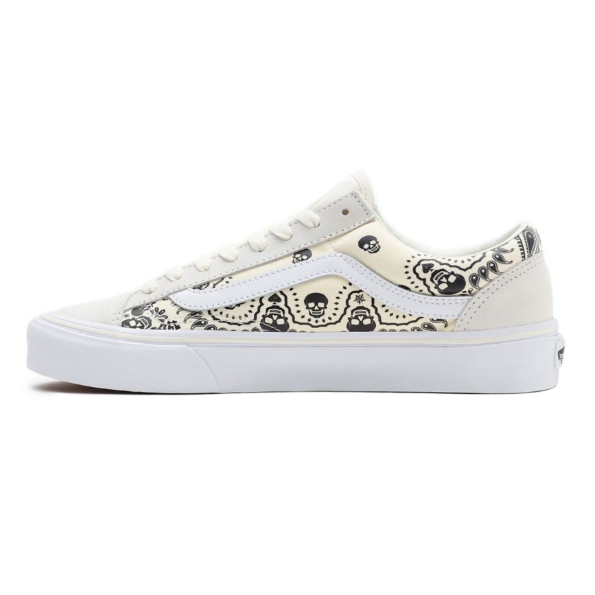 Vans Bandana Tyyli 36 Kengät Valkoinen | VN259O4YX66