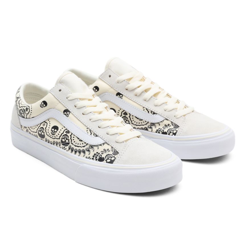 Vans Bandana Tyyli 36 Kengät Valkoinen | VN503A2EN12