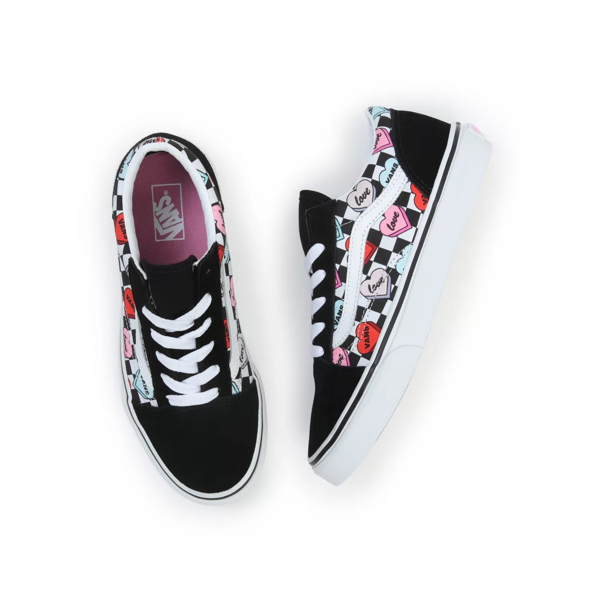 Vans Candy Hearts Old Skool Kengät Mustat | VN565C2ZO80