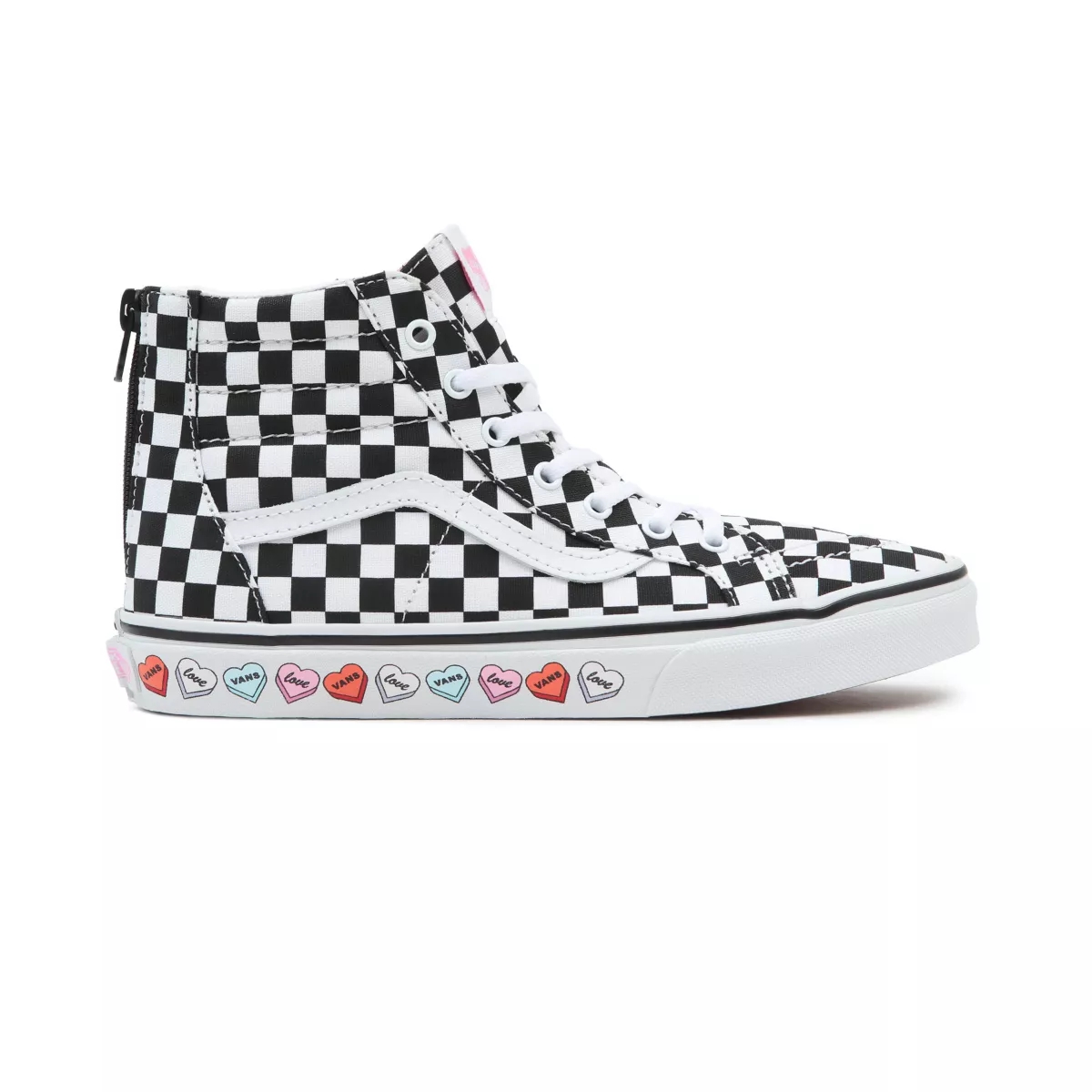 Vans Candy Hearts SK8-Hi Zip Kengät Mustat | VN415R5JS98