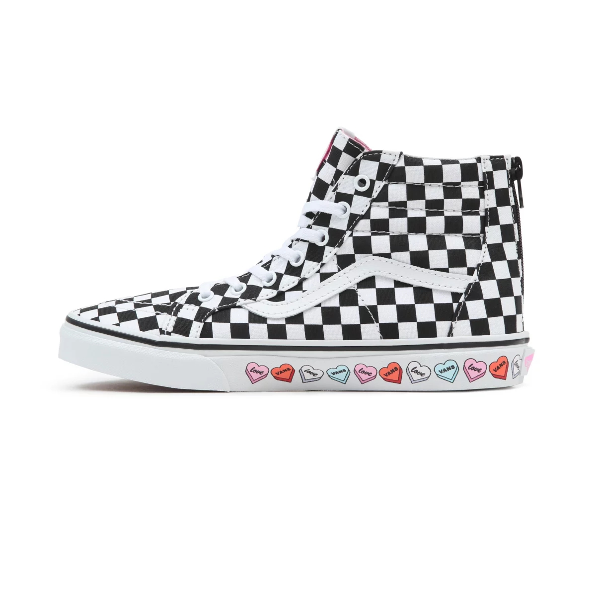 Vans Candy Hearts SK8-Hi Zip Kengät Mustat | VN415R5JS98