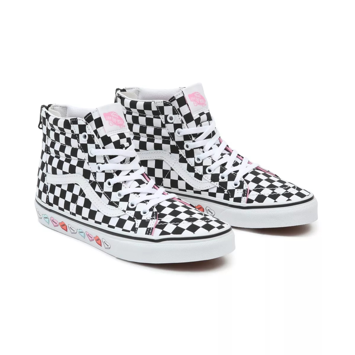 Vans Candy Hearts SK8-Hi Zip Kengät Mustat | VN415R5JS98