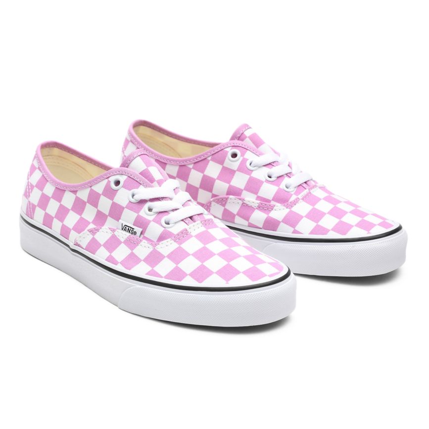 Vans Checkerboard Authentic Kengät Pinkki | VN045Q0AY74