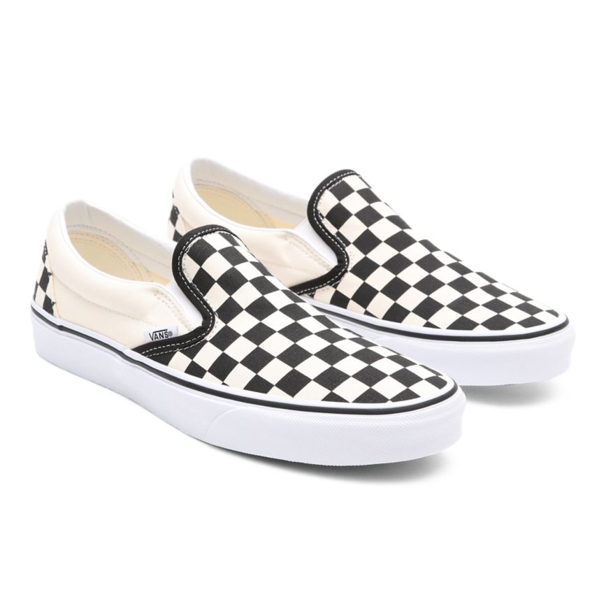 Vans Checkerboard Classic Slip-On Kengät Mustat | VN352F5YX83