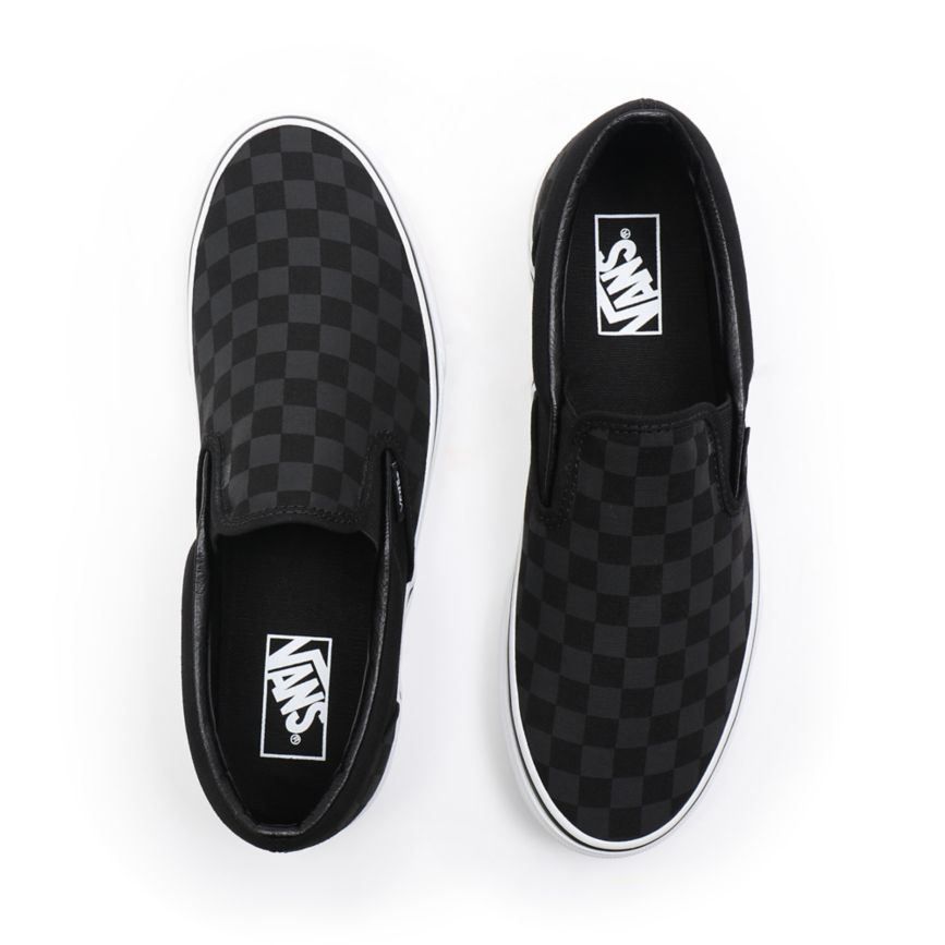 Vans Checkerboard Classic Slip-On Kengät Mustat | VN688R0HI61