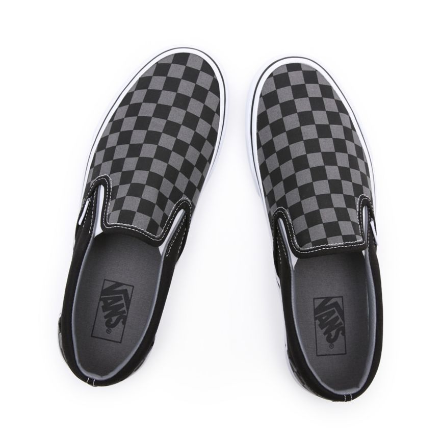 Vans Checkerboard Classic Slip-On Kengät Mustat | VN764R6VI46