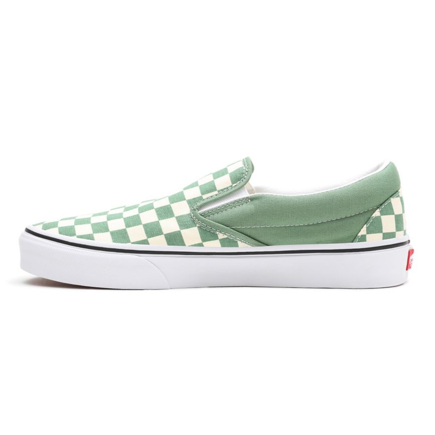 Vans Checkerboard Classic Slip-On Kengät Turkoosi | VN880C0LJ45