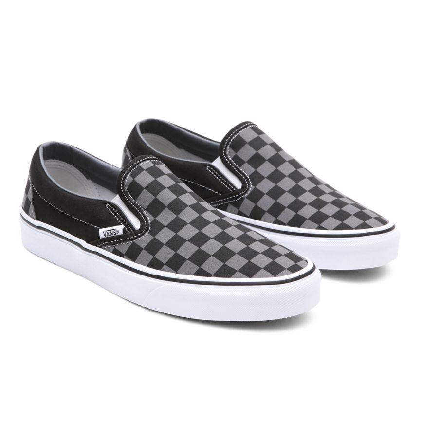 Vans Checkerboard Classic Slip-On Kengät Mustat | VN949H2ZN35