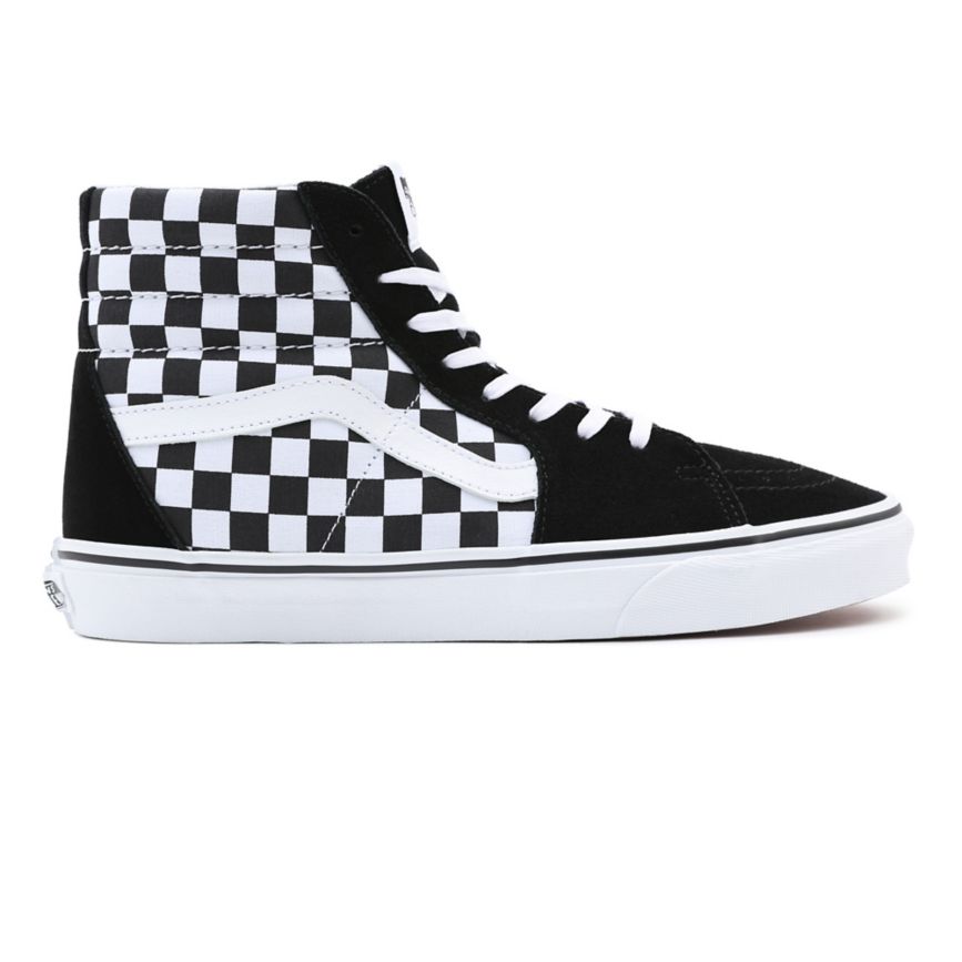 Vans Checkerboard SK8-Hi Kengät Mustat | VN333Q4HA46