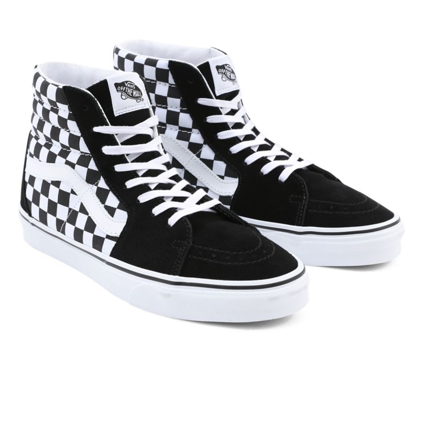 Vans Checkerboard SK8-Hi Kengät Mustat | VN583C0HO52