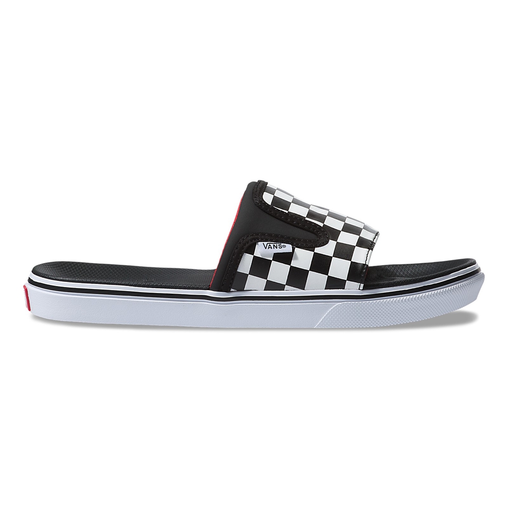 Vans Checkerboard Ultracush Rantasandaalit-On Mustat | VN154U2BJ47