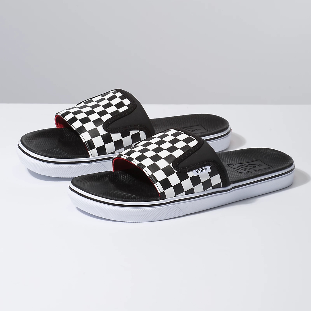 Vans Checkerboard Ultracush Rantasandaalit-On Mustat | VN154U2BJ47