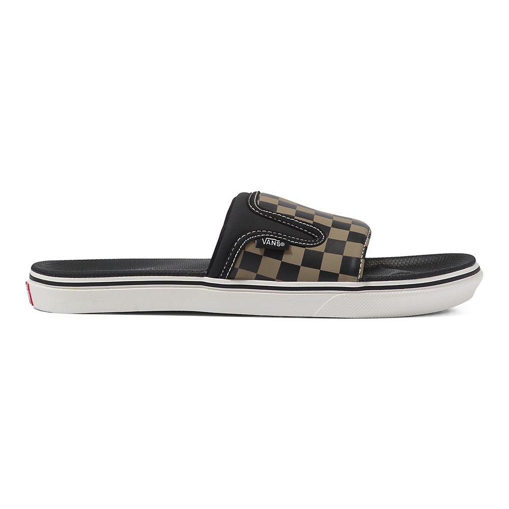 Vans Checkerboard Ultracush Rantasandaalit-On Mustat | VN661I4MW18