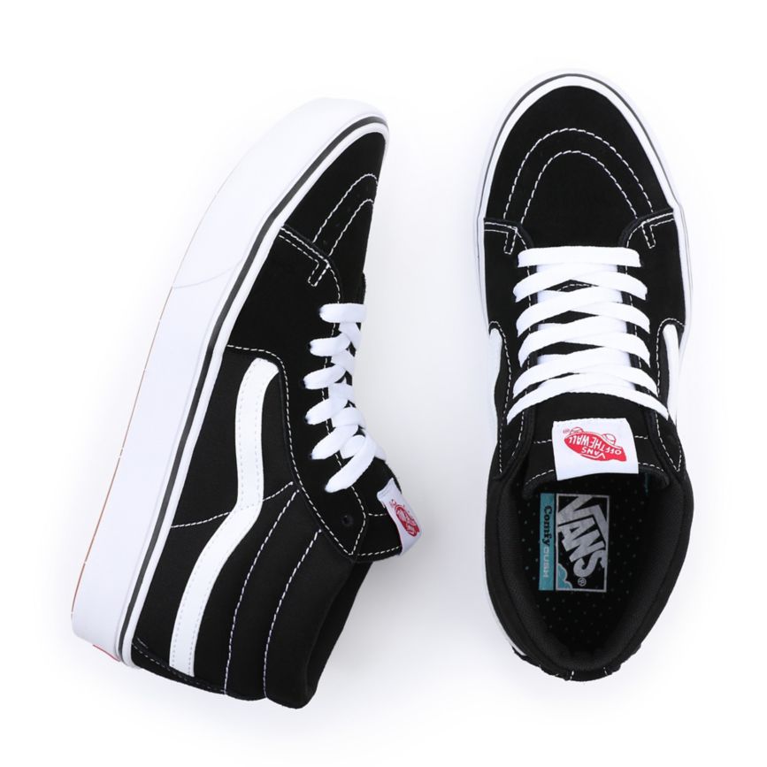 Vans Classic ComfyCush Sk8-Mid Kengät Mustat | VN027M8NS14