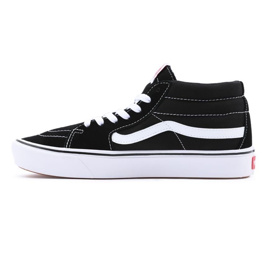 Vans Classic ComfyCush Sk8-Mid Kengät Mustat | VN027M8NS14