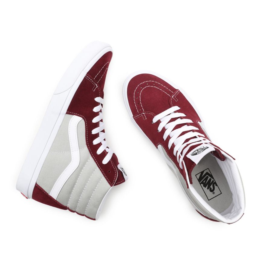 Vans Classic Urheilu Sk8-Hi Kengät Viininpunainen | VN258S7KH52