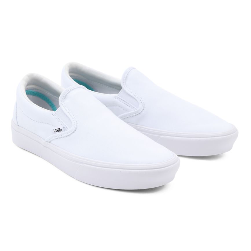 Vans Comfycush Slip-On Kengät Valkoinen | VN222R1MU06