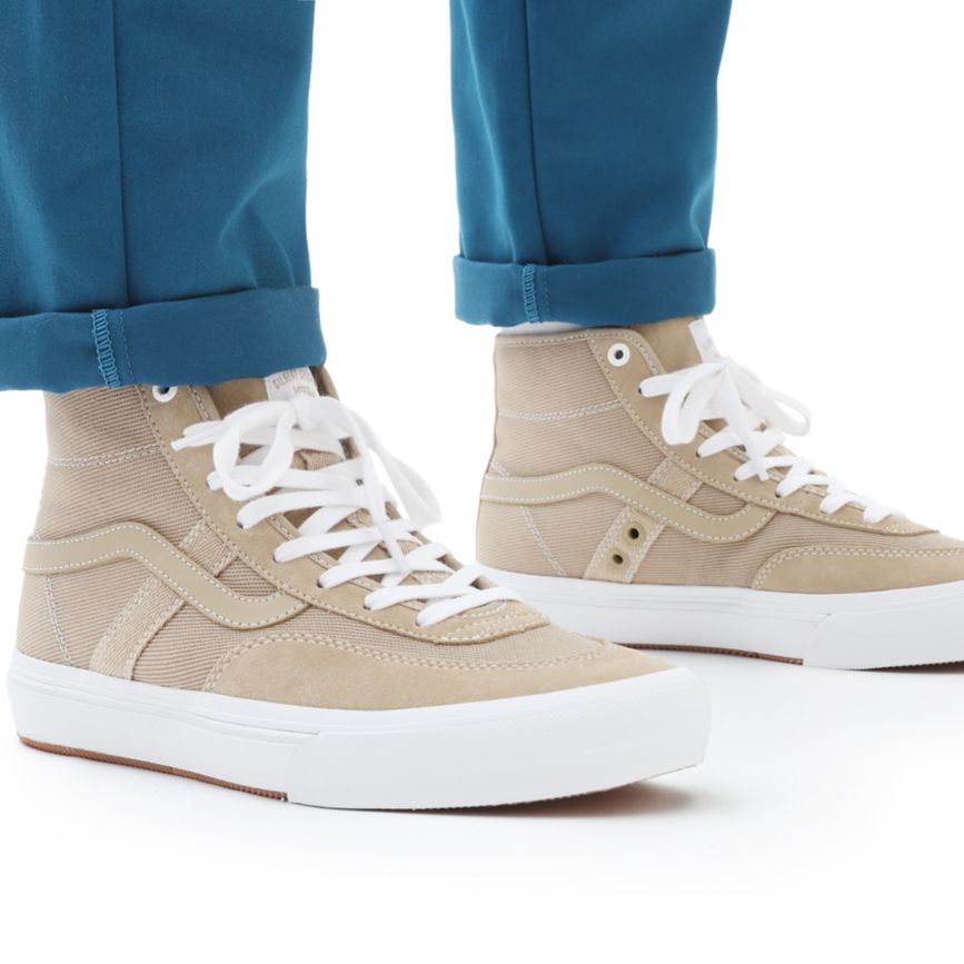 Vans Crockett High Pro Kengät Beige | VN038J4ZM00