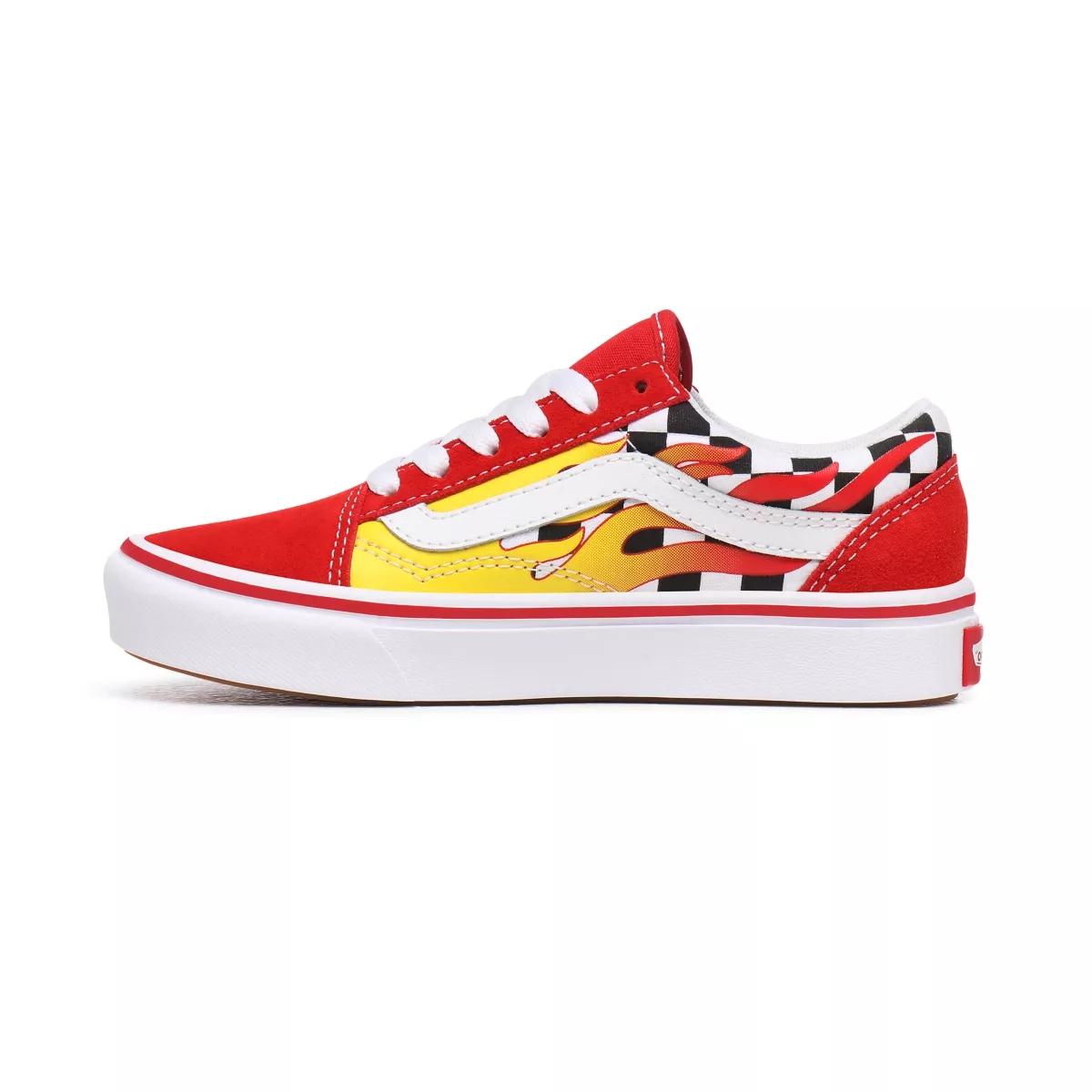 Vans Flame ComfyCush Old Skool Kengät Punainen | VN619C7WQ66