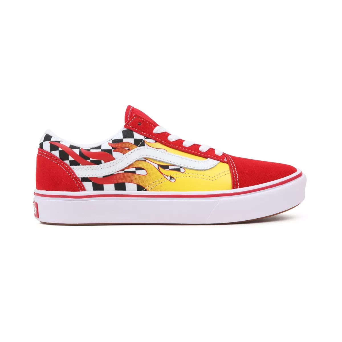 Vans Flame ComfyCush Old Skool Kengät Punainen | VN619C7WQ66