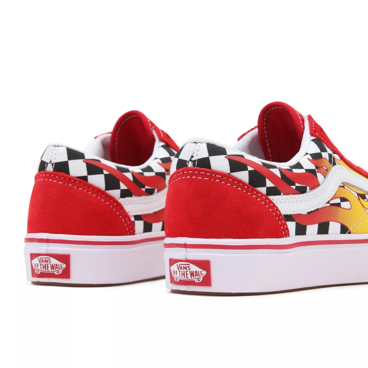 Vans Flame ComfyCush Old Skool Kengät Punainen | VN619C7WQ66