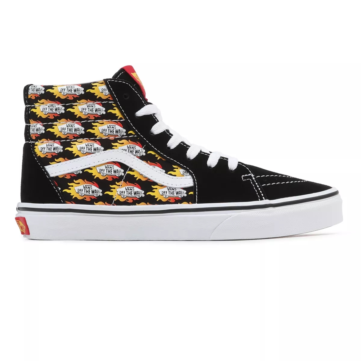 Vans Flame Logo Repeat Sk8-Hi Kengät Mustat | VN268Q3VB65