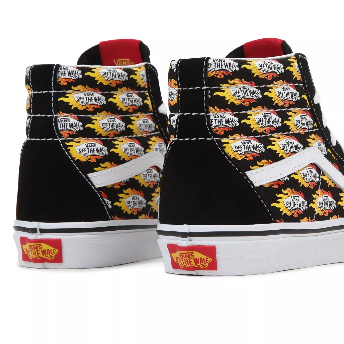 Vans Flame Logo Repeat Sk8-Hi Kengät Mustat | VN268Q3VB65