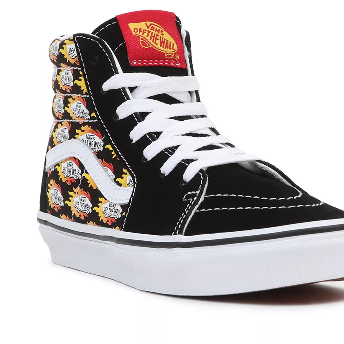 Vans Flame Logo Repeat Sk8-Hi Kengät Mustat | VN268Q3VB65