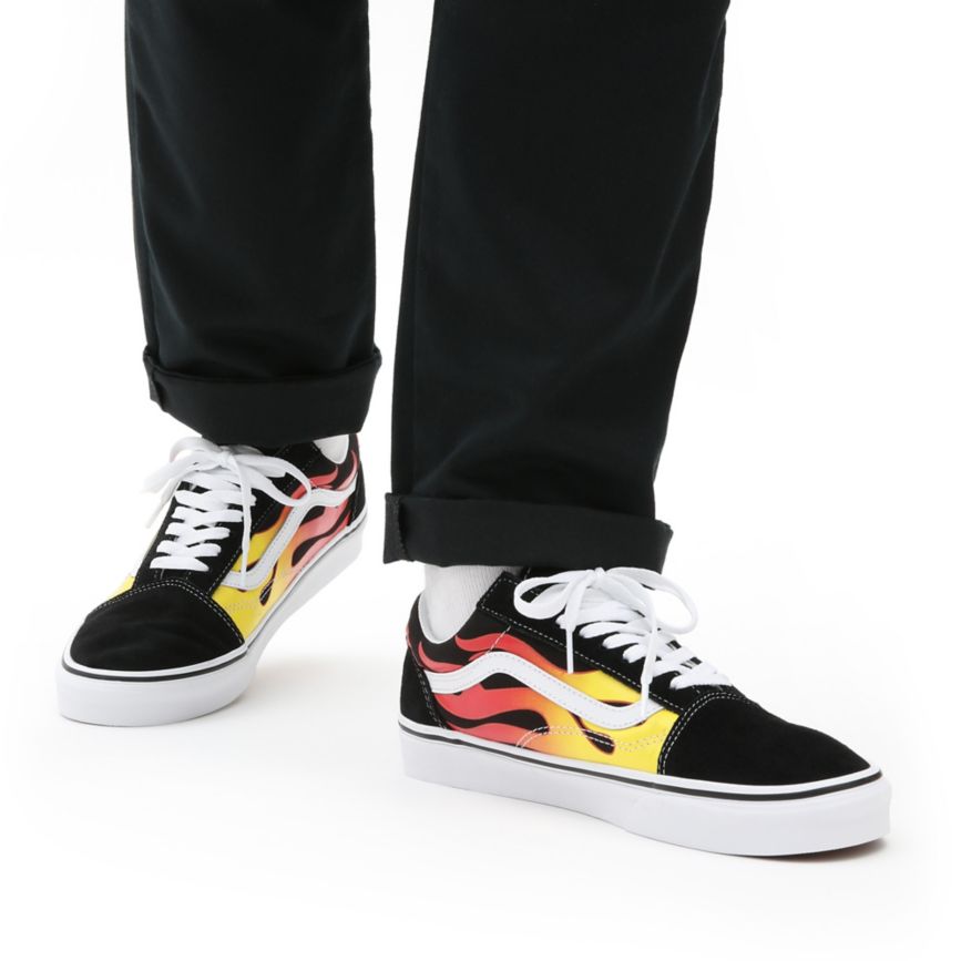 Vans Flame Old Skool Kengät Mustat | VN163H9LW55