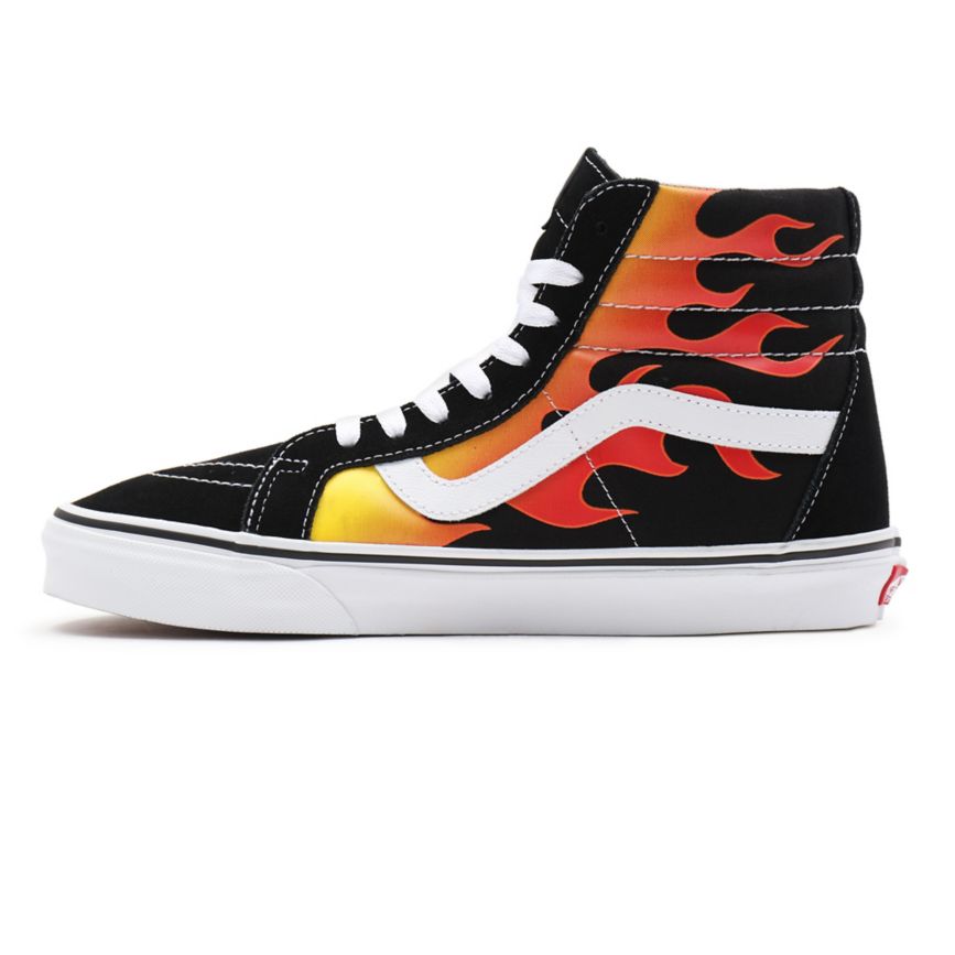 Vans Flame Sk8-Hi Reissue Kengät Mustat | VN152N8CM87