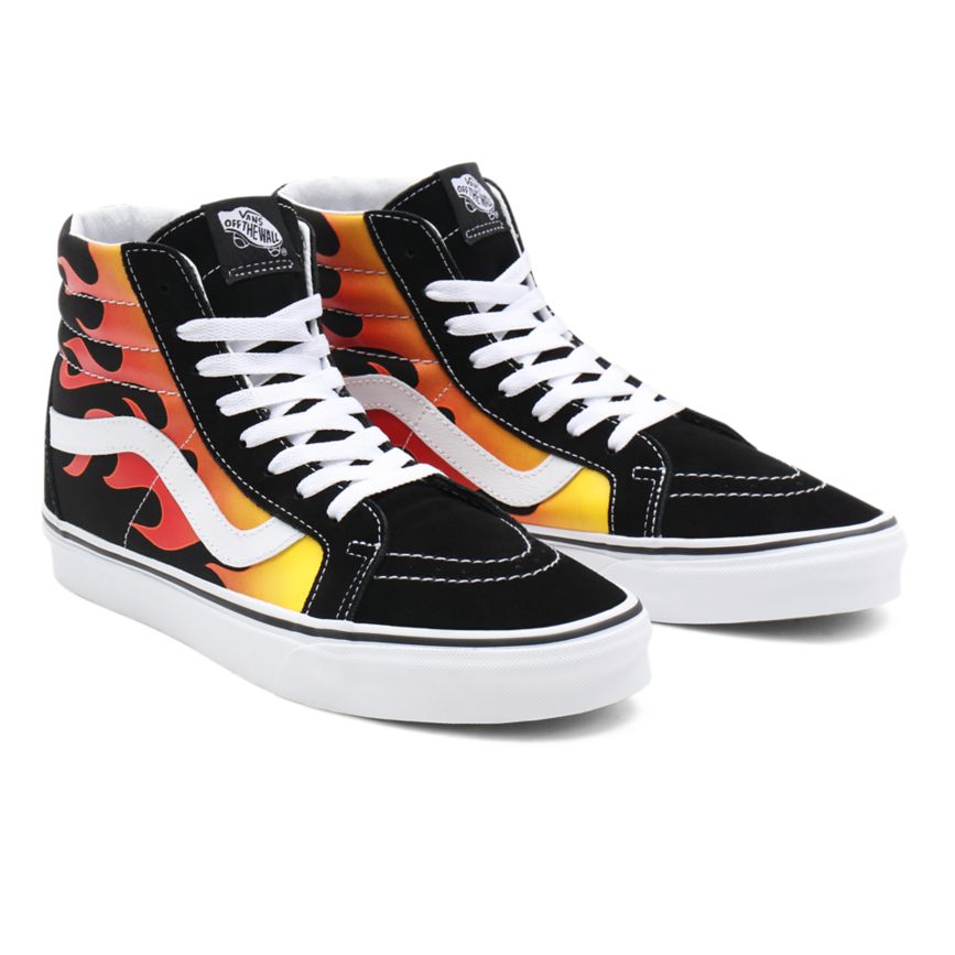 Vans Flame Sk8-Hi Reissue Kengät Mustat | VN152N8CM87