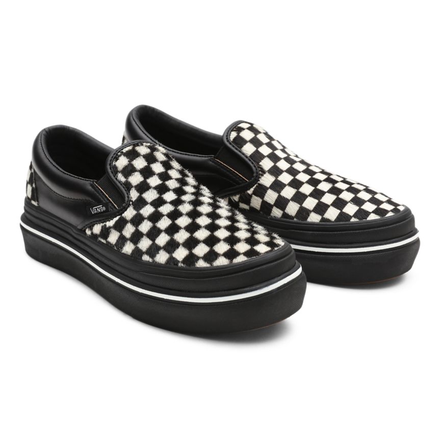 Vans Fury Super ComfyCush Slip-On Kengät Mustat | VN426D4NL95