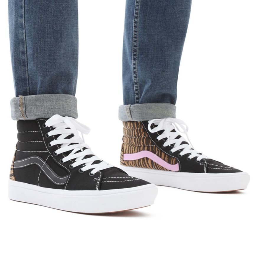 Vans Le Tigre ComfyCush SK8-Hi Kengät Mustat | VN178K5EX98