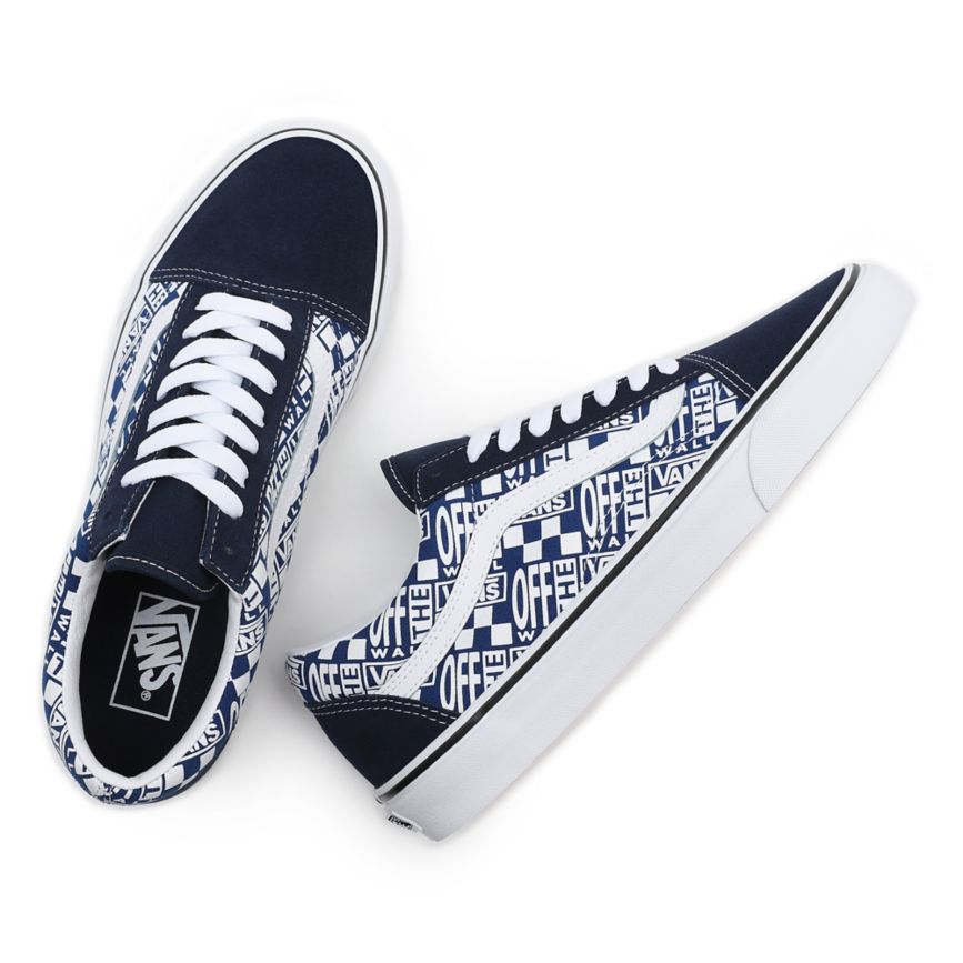 Vans Off The Wall Old Skool Kengät Sininen | VN011Y3PP69