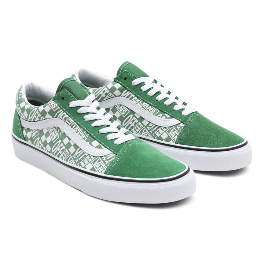 Vans Off The Wall Old Skool Kengät Vihreä | VN183L2EY09