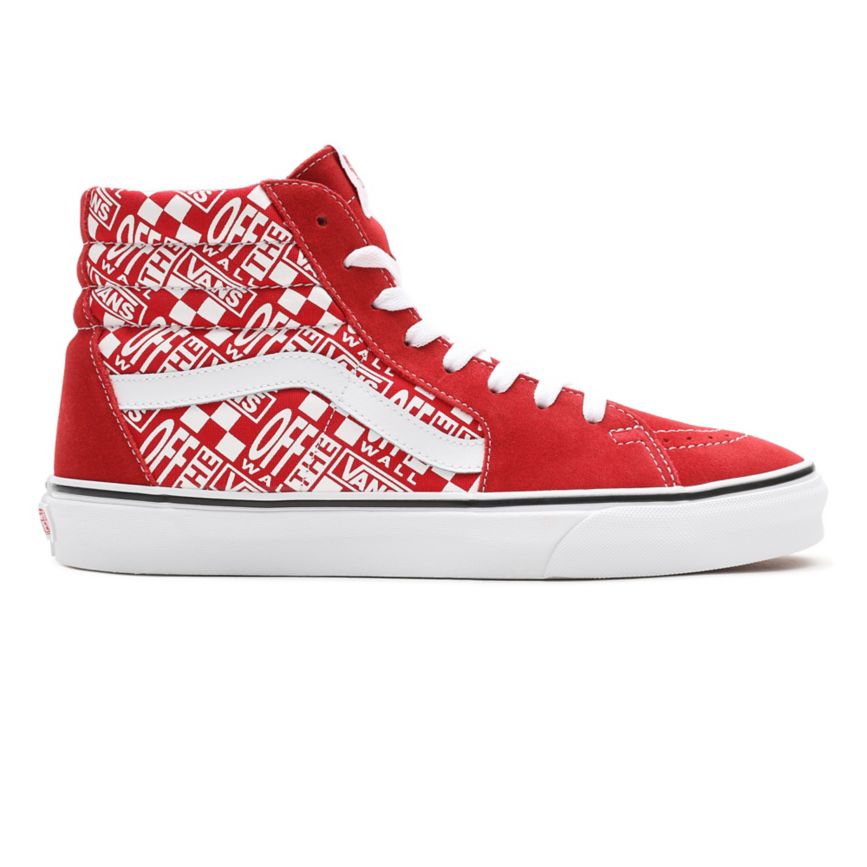 Vans Off The Wall SK8-Hi Kengät Punainen | VN215R7OH89