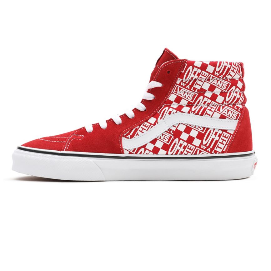 Vans Off The Wall SK8-Hi Kengät Punainen | VN215R7OH89