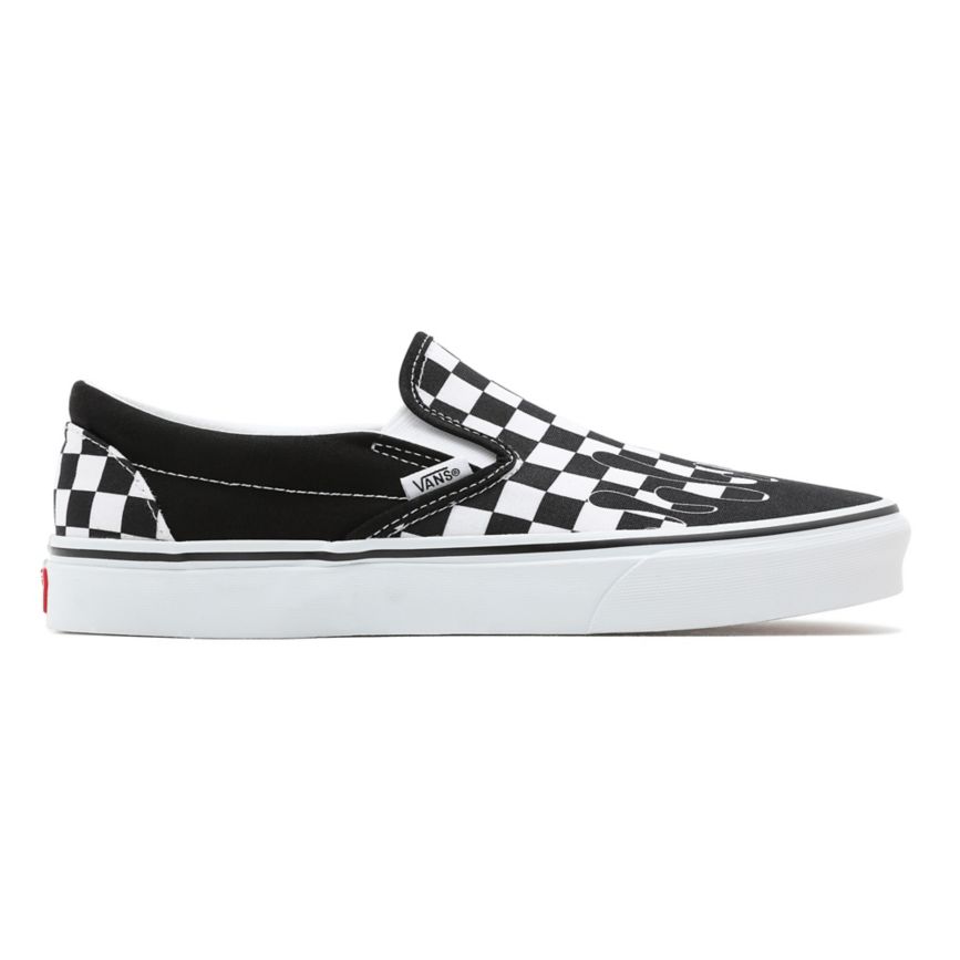 Vans Paint Drip Checkerboard Classic Slip-On Kengät Mustat | VN321Z5YL92