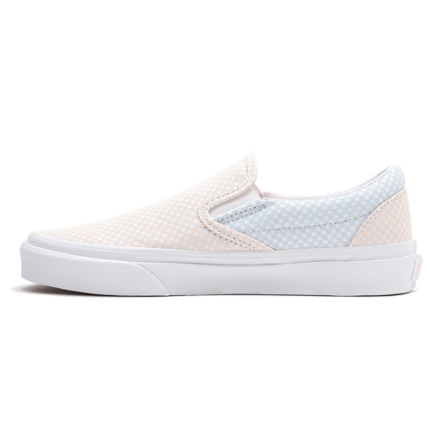 Vans Pastel Checkerboard Classic Slip-On Kengät Valkoinen | VN412N0RJ46