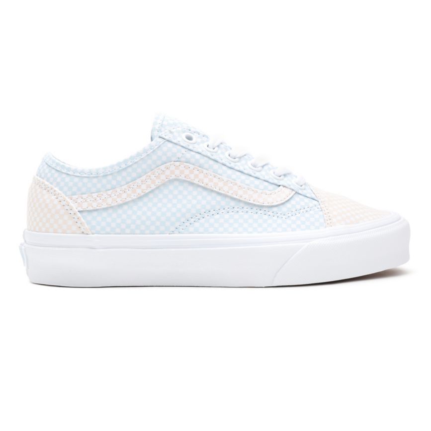 Vans Pastel Checkerboard Old Skool Tapered Kengät Valkoinen | VN333T7DX74