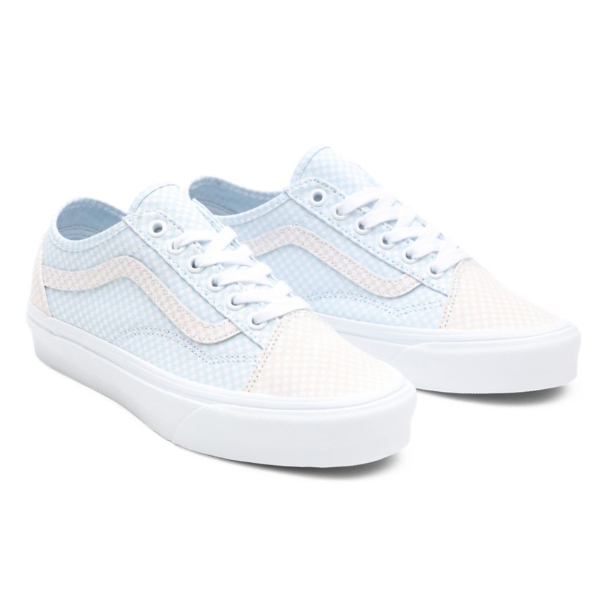 Vans Pastel Checkerboard Old Skool Tapered Kengät Valkoinen | VN333T7DX74