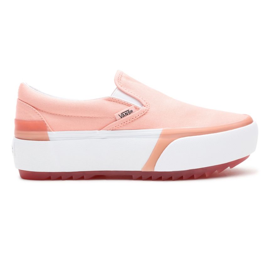 Vans Pastel Classic Slip-On Stacked Kengät Pinkki | VN695D4CI22